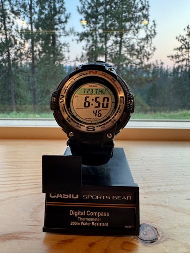 Orologio casio doppio - doppio, sensore