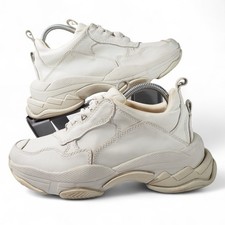 Jeffrey Campbell Lo-Fi Chunky Fashion Sneakers Off White Women's 9.5