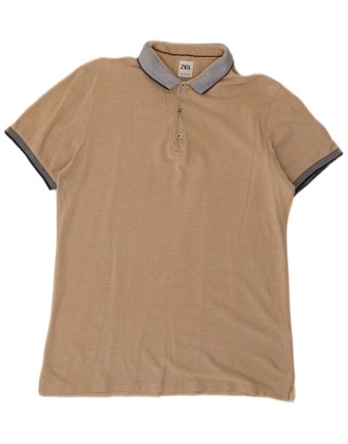 Polo uomo zara grande - polo, beige