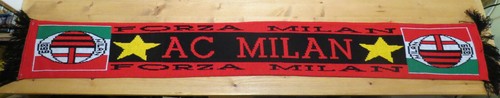Sciarpa vintage calcio milan - vintage,