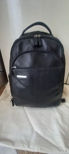 Grande zaino piquadro nero - nero, in