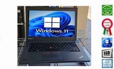 PORTATILE NOTEBOOK LENOVO T450 CPU INTEL CORE i5-2300 SSD WINDOWS 11