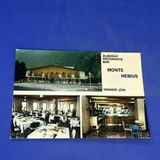ALBERGO RISTORANTE BAR MONTE NEBIUS VINADIO -- Cartolina a Colori