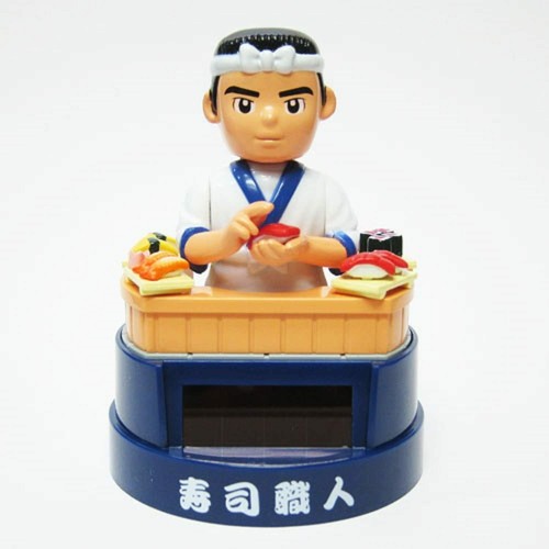 Santa solar sushi chef - sushi,