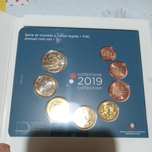 Serie euro italia 2019 fdc - serie,