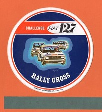 Adesivo Sticker Vintage Autocollant Aufkleber Auto Tuning FIAT 127 Challenge