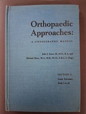 LIBRO ORTOPEDIA MEDICINA MANUALE ORTHOPAEDIC APPROACHES COMPLETO DI DIAPOSITIVE