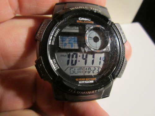 Casio world time watch - casio,