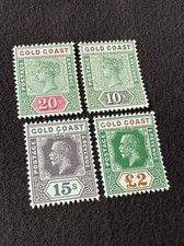 4 pezzi Gold Coast 1889-1925