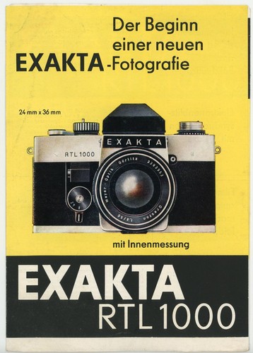 Brochure exakta rtl 1000 - rtl,