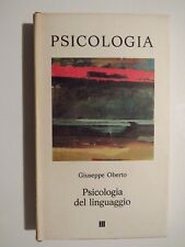 Psicologia del Linguaggio - Evelina Tarroni - EIT, 1973 collana Psicologia