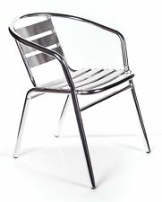 6 sedie di alluminio