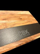 Tagliere per salumi in noce di