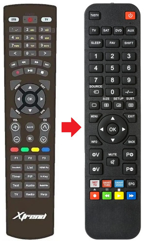 Telecomando adatto per - , xtrend