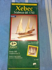 KIT premontaggio Sciabecco Xebec del 1753 - Amati scala 1:60