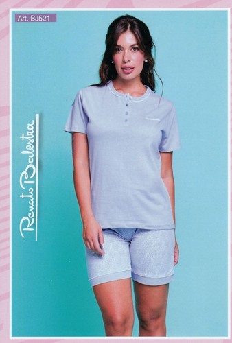 Pigiama donna corto jersey - corto,