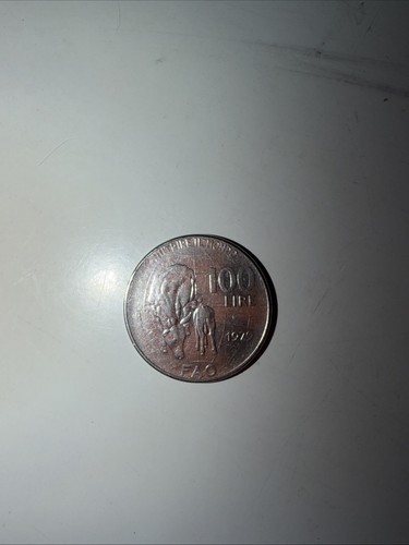 1979 italian 100 - 1979, coin
