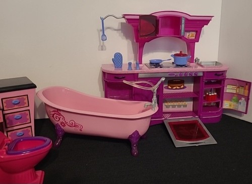 Lotto barbie casa dei - barbie, sogni