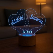 Lampada in Plexiglass con