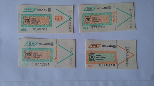 Biglietti atm milano anni - biglietti,