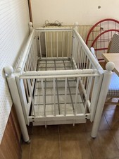 Culla in legno vintage anni 70