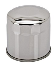 Filtro Olio Cromo Adatto A per Sportster Modelli 1986-2022 Serienfilter-Ersatz