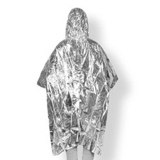 Poncho antipioggia arancione