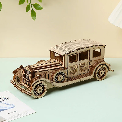 Holzpuzzle oldtimer vintage - oldtimer,