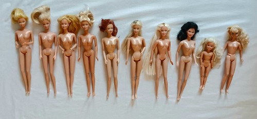 Lotto bambole barbie - lotto, 10