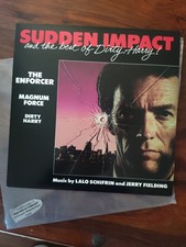 Sudden Impact And The Best Of Dirty Harry Vinyl LP colonna sonora, nuovissimo