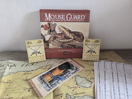 Mouse guard guerra dei - guard, topi
