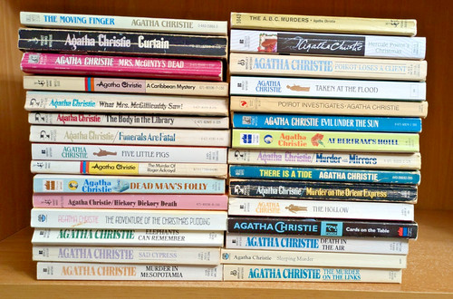 Agatha christie paperbacks - 30,
