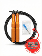 Corda salto regolabile con