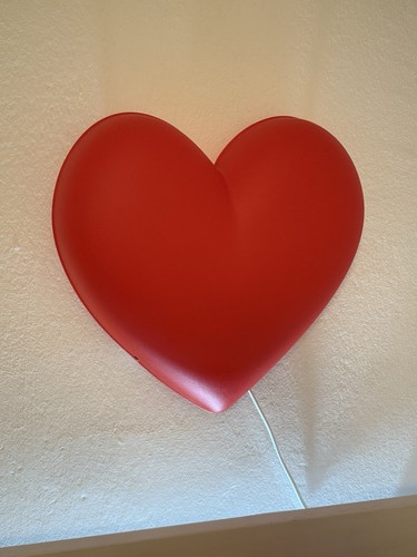 Lampada cuore ikea - lampada,