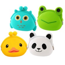  4 PCS Portamonete in Silicone