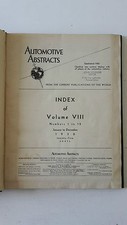 AUTOMOTIVE ABSTRACT RIVISTA