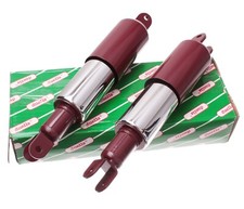 Ammortizzatore a molla JAWA CZ 175 250 350 353 354 rosso cromato shock absorber nuovo