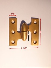 Cerniera in ottone con nocche