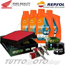 Tagliando HONDA XLV Varadero 1000 ABS 2003-2013 Olio Repsol 10W40 Filtri Candele