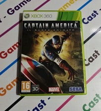 XBOX 360 CAPTAIN AMERICA VERSIONE PAL ITALIANA COMPLETO DISCO COME NUOVO 