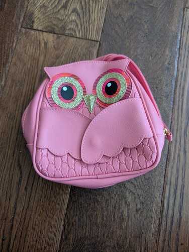 Borsa cosmetica gufo rosa bath - cosmetica,