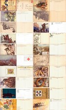 cartoline MILITARI REGGIMENTALI lotto 20 pezzi-Codice 033I