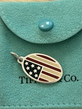 tiffany charm bandiera Americana