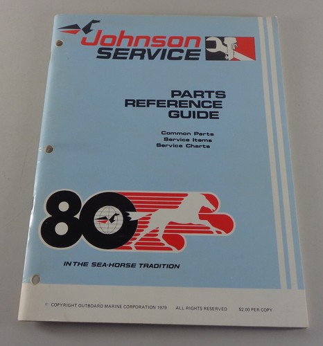 Catalogo parti johnson - johnson, motori