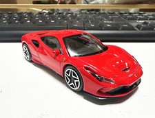 Modellino auto giocattolo Bburago 1:43 Ferrari F8 Tributo metallo pressofuso ragazzo nuovo con scatola