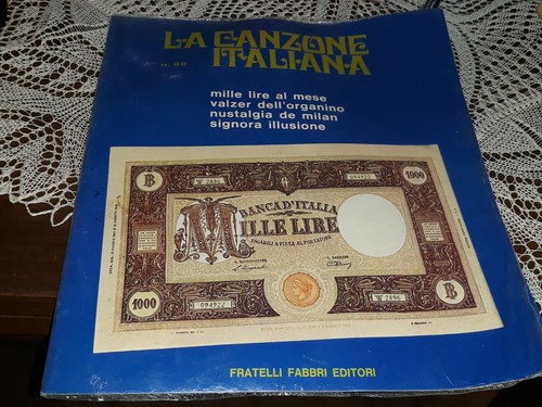 Canzone italiana numero - canzone, 30