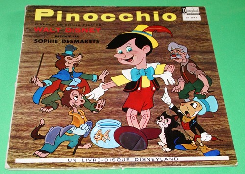 Pinocchio walt disney livre - pinocchio,