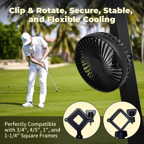 Golfcozer carrello golf - golf, clip