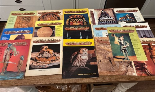 Lot chip chats vintage - of, 16