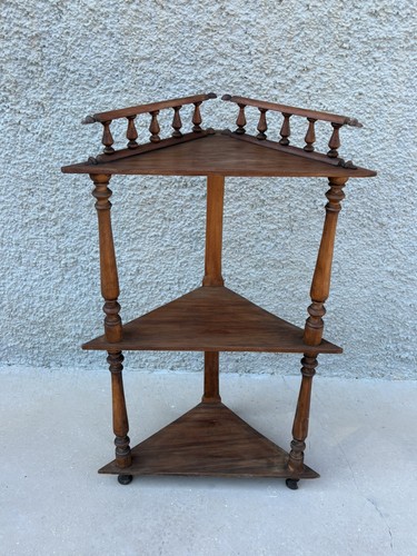 Antica mensola angoliera legno - angoliera,